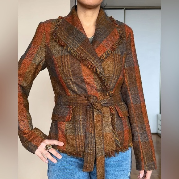Anthropologie Jackets & Blazers - Anthropologie Cartonneir Sophie Plaid Blazer New